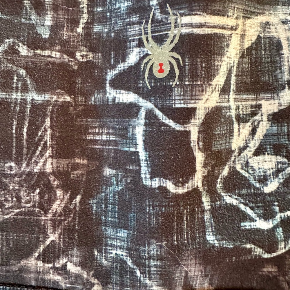 Spyder Black and White Patterned Leggings Size Medium - Picture 12 of 16